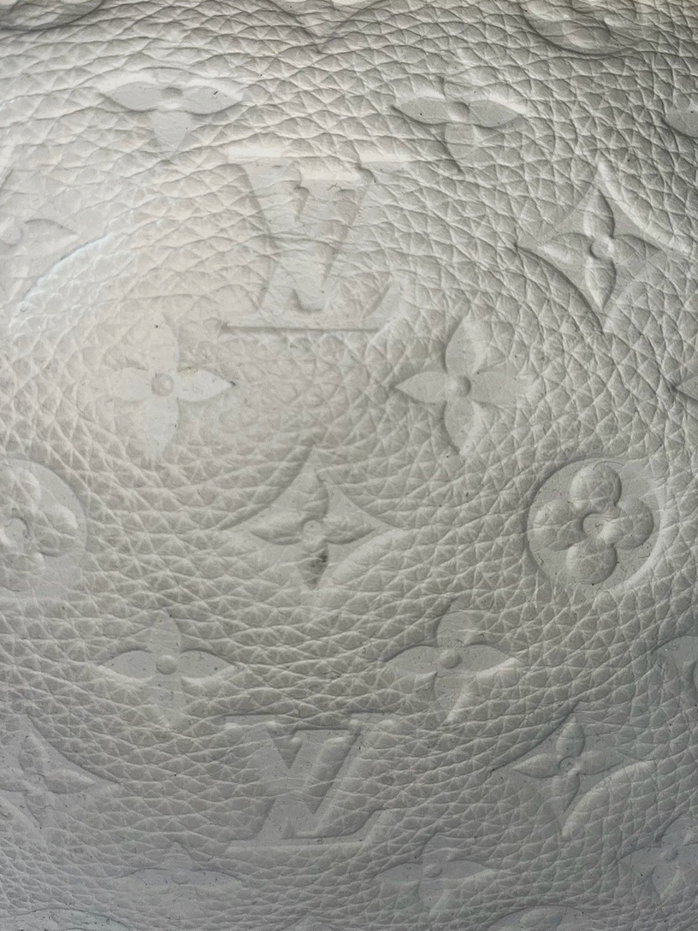 Louis Vuitton Cream Embossed Monogram Backpack - Picture 3 of 10